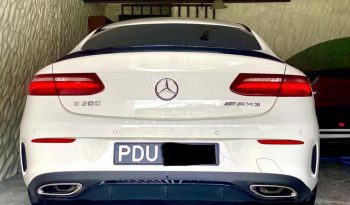 Mercedes-Benz E200 Coupe – PDU full
